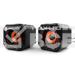 Акустич. система 2.0 Gembird SPK-405, пассив. излучатели, черный, 5 Вт, рег. громкости USB-питание					, фото4