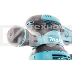 Шлифовальная машина Makita BO5041 ЭШМ,300Вт,ф125мм,4000-12000об\м,ампл-2.8мм,1.4кг,кор,п\сборник,доп.рукоятка, фото3