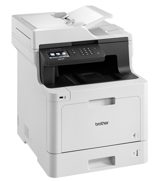 МФУ Brother DCP-L8410CDW, цветной светодиодный принтер/сканер/копир A4, сеть