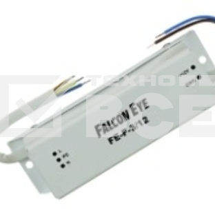 Блок питания уличный Falcon Eye 12В, 3A (макс 3.5А), защита от КЗ, степень защиты IP67. FE-F-3/12