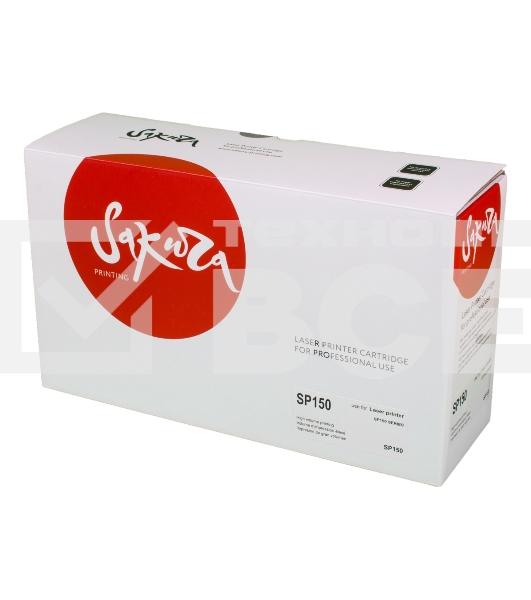 Картридж Sakura SP150HE для Ricoh SP 150/150SU SP150LE, черный, 1500 к.