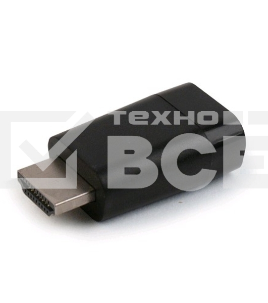 Переходник HDMI-VGA Cablexpert A-HDMI-VGA-02, 19M/15F, Jack3.5 аудиовыход
