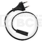 Кабель питания для ноутбуков, аудио/видео техники Gembird PC-184-VDE-0.5М, 0,5м, VDE, 2-pin, черный, пакет, фото3