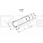 Наконечник штыревой втулочный L-6 мм 0.75 мм² (НШВ 0.75-6/НГ 0.75-6) Rexant, фото3