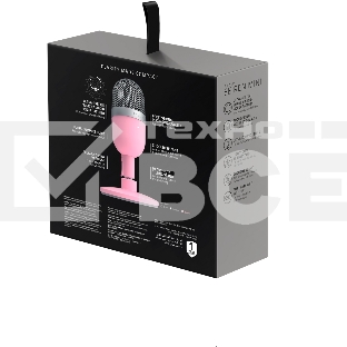 Микрофон Razer Seiren Mini Quartz Razer Seiren Mini Quartz – Ultra-compact Condenser Microphone