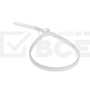 Хомут кабельный 3.6х200 нейл. бел. (уп.100шт) Rexant 07-0200