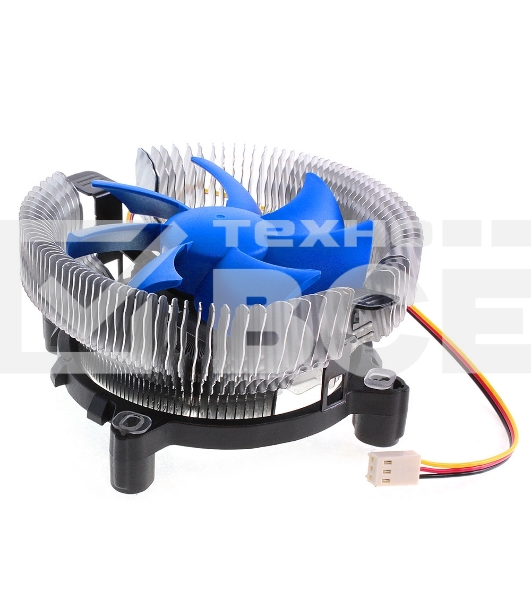 Кулер CROWN для процессора CM-90 (Для Intel и AMD,TDP до 95 Ватт,Низкая посадка радиатора,Гидродинамическии подшипник,Размер: 115*110*57 мм)