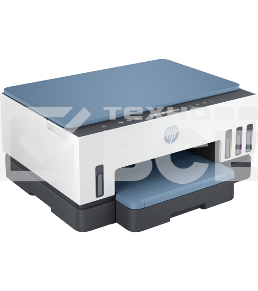 МФУ струйный HP Smart Tank 725 All-in-One (28B51A), A4, цветной, печ. 15 стр/мин. (ч/б) 9 стр/мин. (цвет), 1200x1200 dpi, Bluetooth, USB Type-A, Wi-Fi