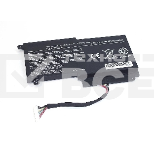 Аккумуляторная батарея для ноутбука Toshiba L55 5107 14.4V 43Wh OEM черный