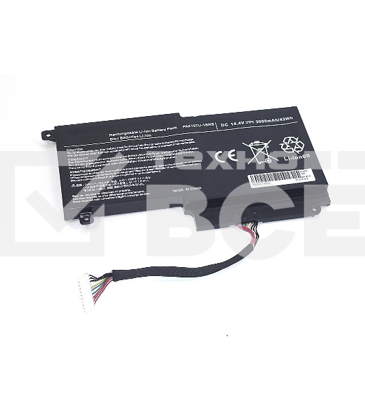 Аккумуляторная батарея для ноутбука Toshiba L55 5107 14.4V 43Wh OEM черный
