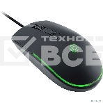 Мышь проводная Oklick 100M черный, 1600 dpi, USB, кнопки - 4, фото6