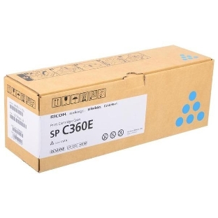Картридж лазерный голубой, тип SP C360E Ricoh SP C360DNw/SP C360SNw/SP C360SFNw/SP C361SFNw (1,5K)