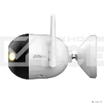 Уличная цилиндрическая IP-видеокамера DAHUA DH-IPC-F4CP-PV-0280B Smart Dual Light 4Мп, 1/3” CMOS, объектив 2.8мм, видеоаналитика, ИК 30м, LED 30м, микрофон, динамик, Wi-Fi 2.4ГГц, IP67, металл пластик, фото3