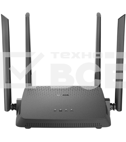 Двухдиапазонный гигабитный Wi-Fi 6 маршрутизатор D-Link DIR-X1510/RU/R1A AX1500