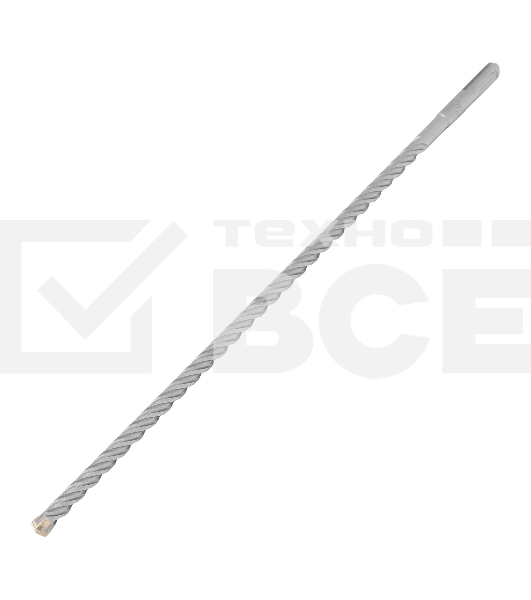 Бур по бетону Matrix, 10 x 400 мм, SDS PLUS c крестовой пластиной