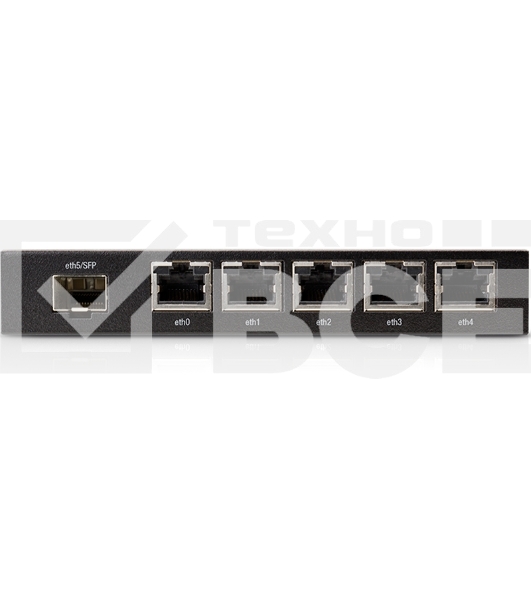 Сетевое оборудование UBIQUITI ER-X-SFP Маршрутизатор 5x Ethernet, 1x SFP, раздача PoE