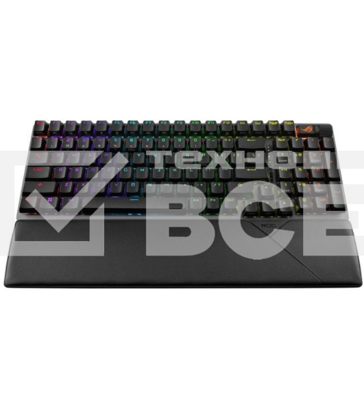 Клавиатура ASUS Strix Scope II 96 гибридная, Bluetooth, радиоканал, чёрный