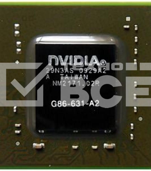 ВИдеочип GeForce 8400M GS, G86-631-A2 (new)
