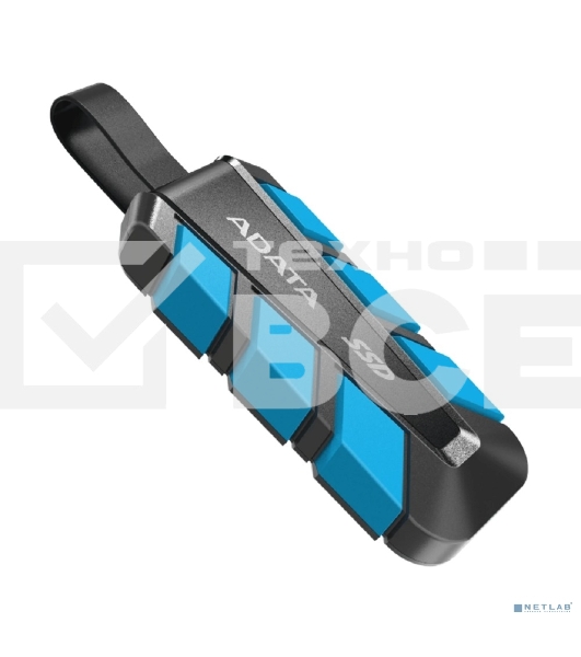 Внешний SSD ADATA SC740, 1TB, USB 3.2 Gen 2 Type-C, R/W 1050/1000, синий