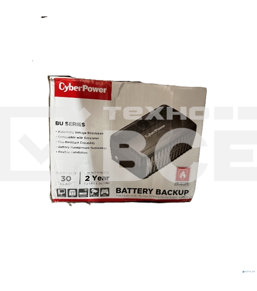Источник бесперебойного питания CyberPower BU725E 725VA/390W (3 EURO) 