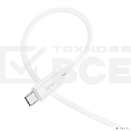 Кабель HOCO X88/ USB кабель Type-C/ 1m/ 3A/ White, фото 1