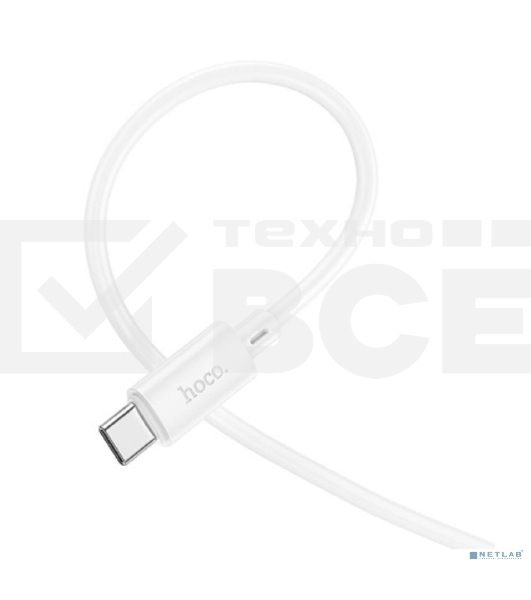 Кабель HOCO X88/ USB кабель Type-C/ 1m/ 3A/ White