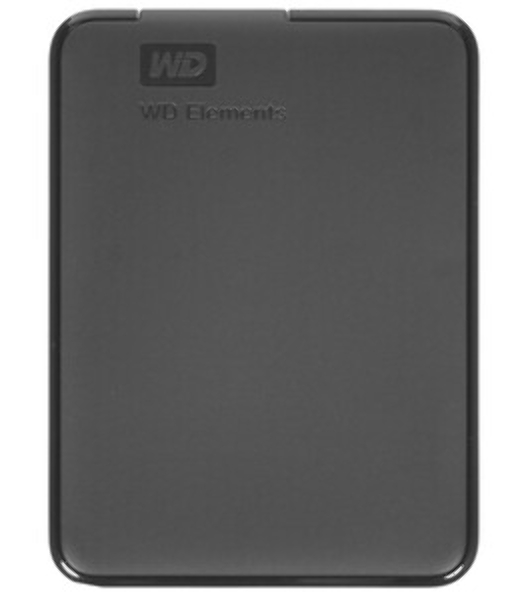 Внешний HDD 2.5' Western Digital Elements Portable, 5TB, USB 3.2 Gen 1 Type-A, 5400 rpm, черный