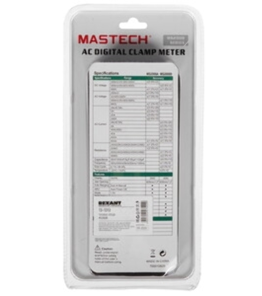 Токовые клещи MS2008B MASTECH