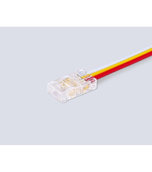 GS7406 Соединитель гибкий односторонний COB CCT 12/24V для лент 8mm (3 конт.) (5шт)