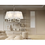 Люстра Ambrella light LH71211/5 CGD золото E14/5 max 40W D500*700, фото7