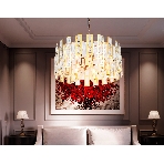 Светильник Ambrella light TR5061/6 GD/CL золото/прозрачный E14/6 max 40W D500*938, фото5