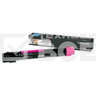 Картридж лазерный Lexmark розовый для X950, X952, X954