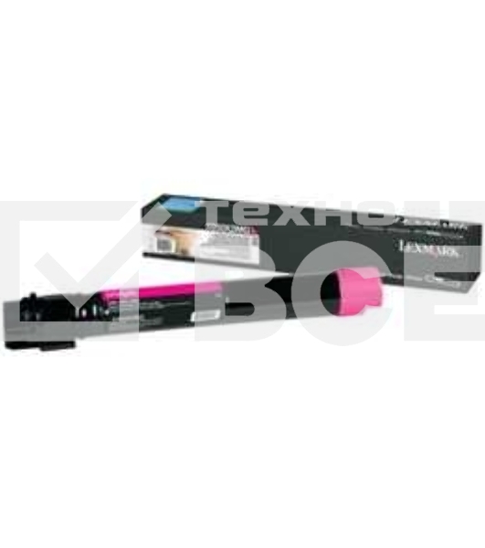 Картридж лазерный Lexmark розовый для X950, X952, X954