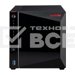 Сетевое хранилище ASUSTOR AS5304T 4-Bay NAS/Media player/Intel Celeron J4105 1.5GHz, up to 2.5 GHz(Quad-Core), 4GB SO-DIMM DDR4, noHDD(HDD,SSD),/2x2,5GbE(LAN)/3xUSB3.2,HDMI/4ip camera license ; 90IX0181-BW3S10, фото9