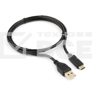 Кабель USB Cablexpert CCP-USB2-AMCM-1M, USB2.0 AM/ USB3.1 Type-C, 1м, пакет