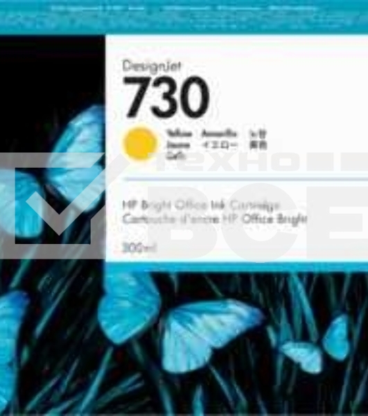 Картридж струйный HP 730 желтый для DesignJet T1700 (44