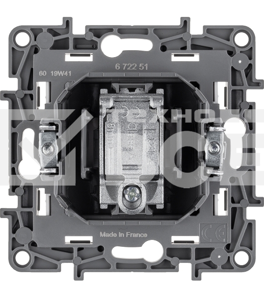 Механизм розетки LEGRAND 1066932tv etika plus 2дБ звезда бел. 672251