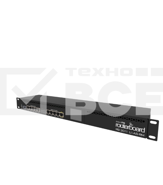 Маршрутизатор 1000M 10PORT 1SFP RB3011UIAS-RM MIKROTIK