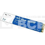 Накопитель SSD WD Blue SA510 WDS250G3B0B, 250Gb, SATA III, M.2 2280, R/W 555/440, фото 1