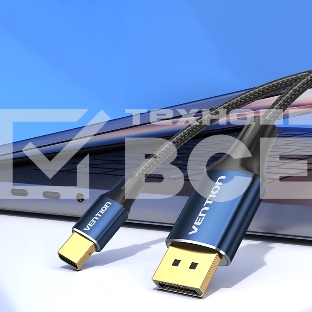 Кабель Vention DisplayPort v1.4 20M/Mini DP M - 1.5м