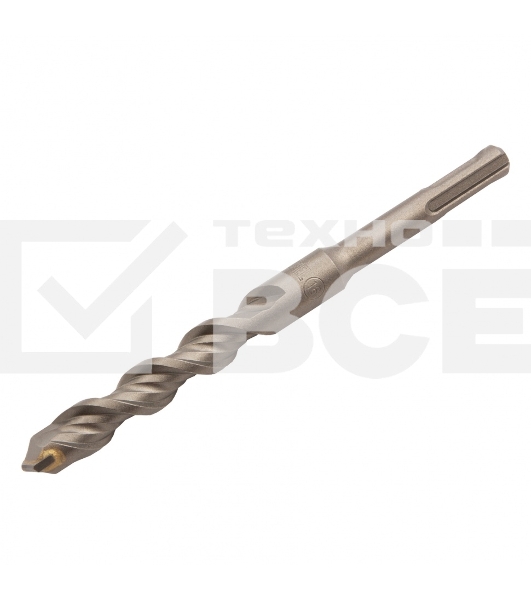 Бур по бетону, двойная спираль, Cobalt W-tip, 16x160 мм, SDS PLUS Denzel