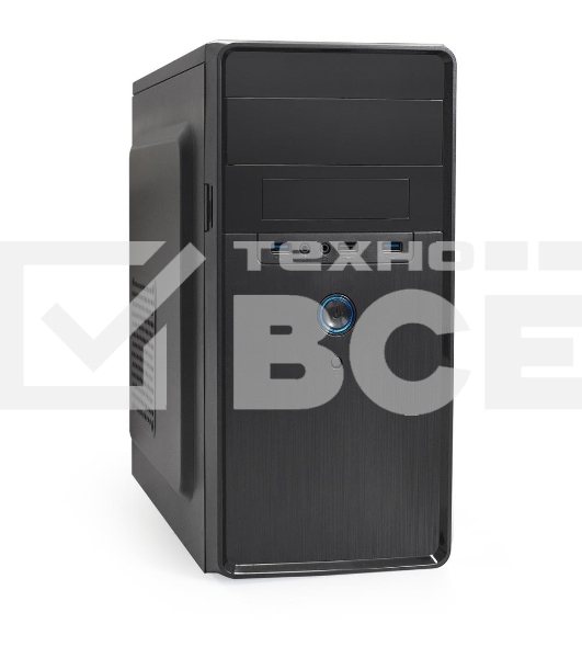 Компьютерный корпус Minitower ExeGate EX286429RUS BA-309U2 (mATX, без БП, 1*USB+2*USB3.0, HD аудио, черный)