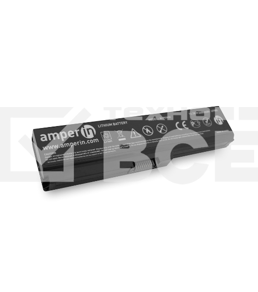 Аккумуляторная батарея Amperin для ноутбука Toshiba Satellite L750 11.1V 4400mAh (49Wh)