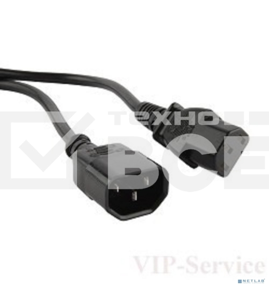 Кабель монитор - компьютер (UPS to устройство) 220V 1.8м VCOM/TELECOM