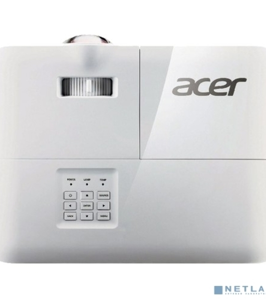 Проектор Acer projector S1286H, DLP 3D, XGA, 3500lm, 20000/1, HMDI, short throw 0.6, 2.7kg