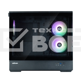 Компьютерный корпус ZALMAN P30 V2, MATX, BLACK, WINDOW, 2x3.5