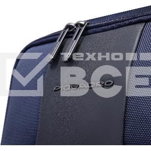 Рюкзак Piquadro Brief2 CA6648BR2/BLU темно-синий нейлон/натур.кожа