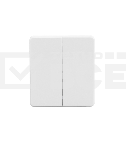 Выключатель Kranz ROUND 2 кл 10А с/у перламутр