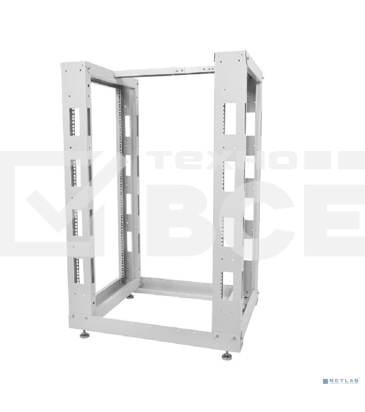 Стойка двухрамная ЦМО СТК-49.2 49U 620 мм X 800 мм направл. закл. гайки 400 кг серый