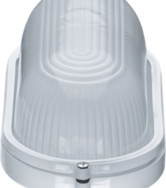 Светильник Navigator ЛОН NBL-O1-60-E27/WH 1х60Вт E27 IP54 (аналог НПБ 1401 бел. овал 60Вт)